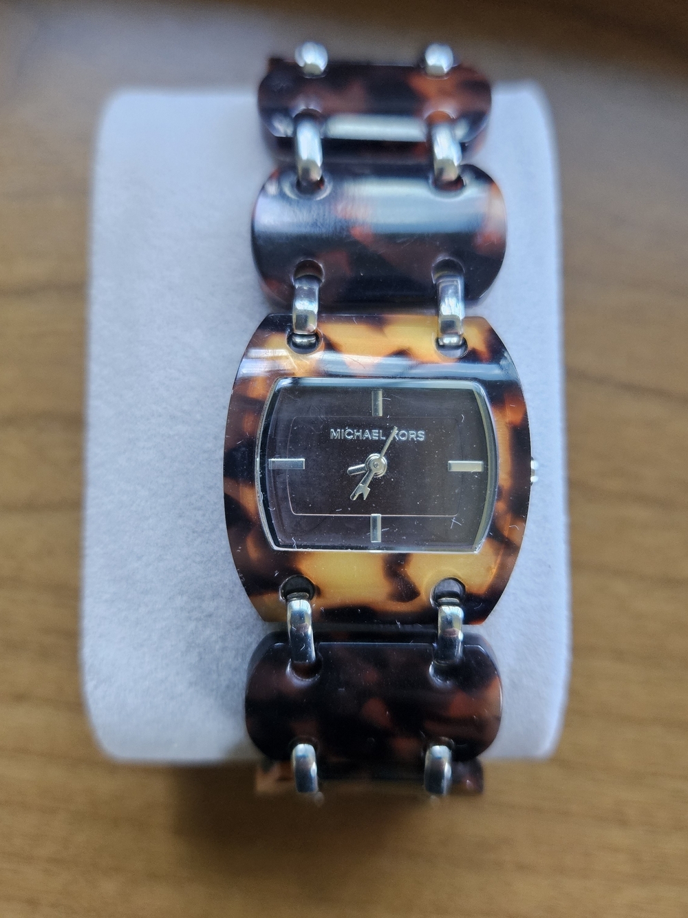 Michael Kors Tortoiseshell Bracelet Watch - Brown & Amber